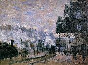 Claude Monet, Saint-Lazare Station, the Western Region Goods Sheds